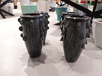 4x vorstvrije terracotta vaas - afbeelding 1 van  4