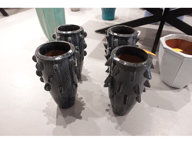 4x vorstvrije terracotta vaas - afbeelding 2 van  4