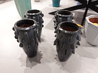 4x vorstvrije terracotta vaas - afbeelding 2 van  4