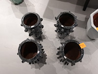 4x vorstvrije terracotta vaas - afbeelding 3 van  4