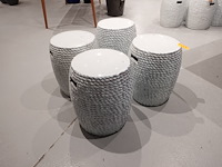 4x vorstvrije terracotta vaas - afbeelding 2 van  4