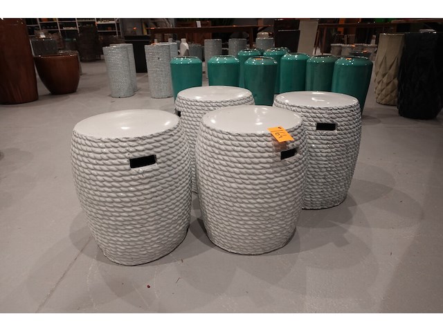 4x vorstvrije terracotta vaas - afbeelding 1 van  4