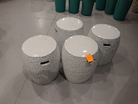 4x vorstvrije terracotta vaas - afbeelding 2 van  4