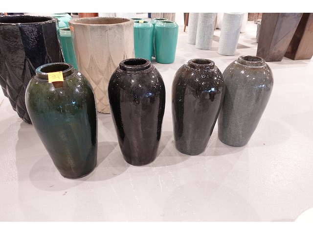 4x vorstvrije terracotta vaas - afbeelding 2 van  6