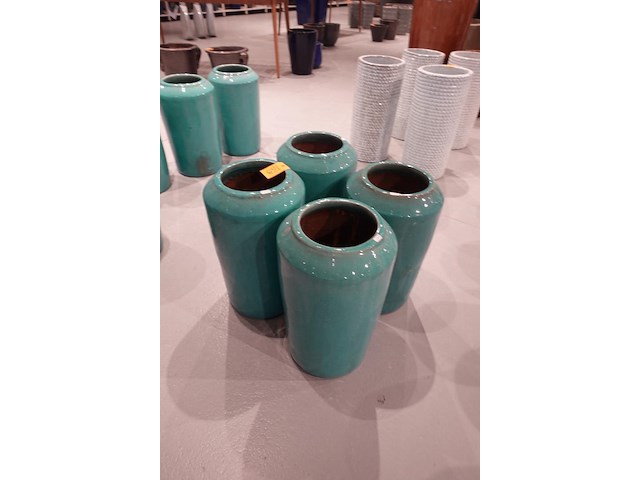 4x vorstvrije terracotta vaas - afbeelding 2 van  4
