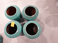 4x vorstvrije terracotta vaas - afbeelding 3 van  4