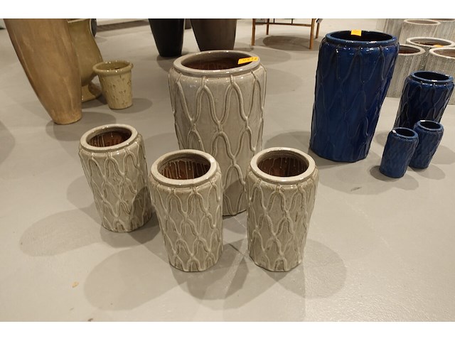 4x vorstvrije terracotta vaas - afbeelding 2 van  5