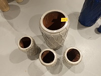 4x vorstvrije terracotta vaas - afbeelding 3 van  5