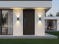 (4x) wandlamp halfrond gu10 duo fitting zwart... - afbeelding 5 van  8