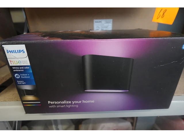 4x wandlamp philips hue dymera - afbeelding 2 van  2