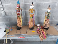 4x wayang golek-stokpop - afbeelding 1 van  2