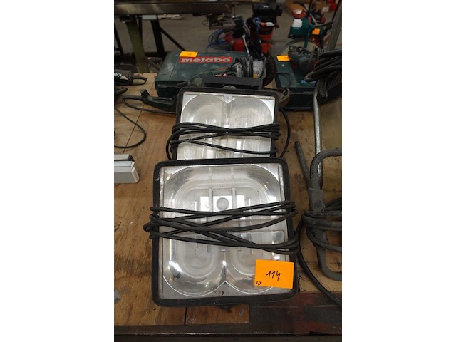 4x werfverlichting - afbeelding 2 van  3