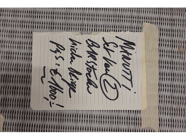 4x wicker barstoel manutti - afbeelding 2 van  2