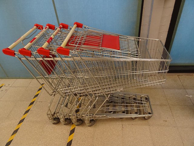 4x winkelkar + 16x winkelmandje - afbeelding 1 van  3
