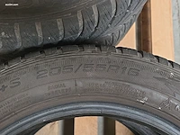 (4x) winterbanden goodyear 205/55r16 - afbeelding 3 van  4