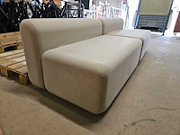 4x zetel beige 120x75cm - afbeelding 2 van  3