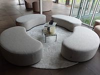 4x zitbank & tafels - afbeelding 1 van  6