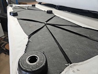 4x zitpoef lang wit 120cmx40x47cm h - afbeelding 2 van  2