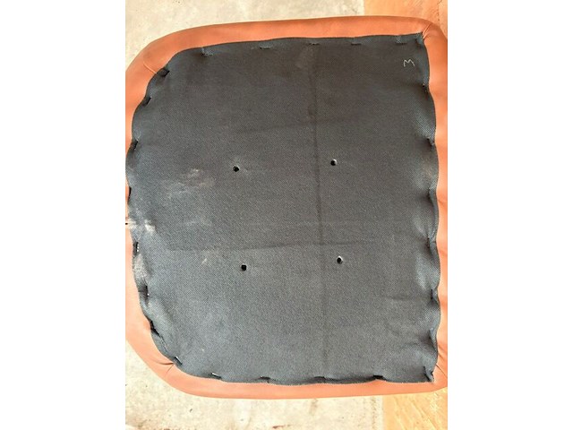 4x zitting barstoel cognac - afbeelding 2 van  3