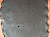 4x zitting barstoel cognac - afbeelding 2 van  3