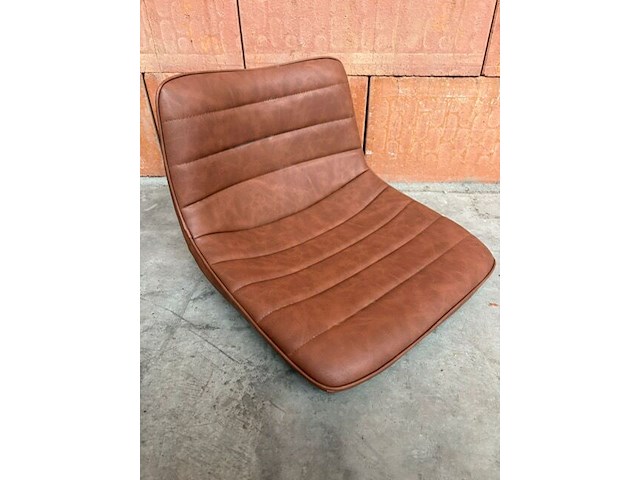 4x zitting barstoel cognac - afbeelding 1 van  3