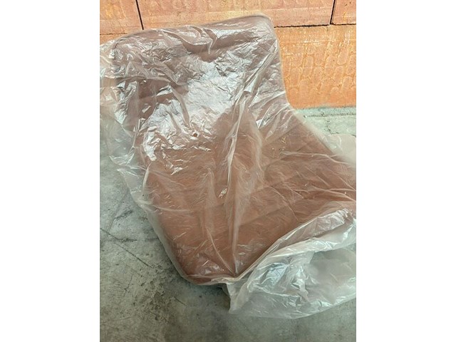 4x zitting barstoel cognac - afbeelding 3 van  3