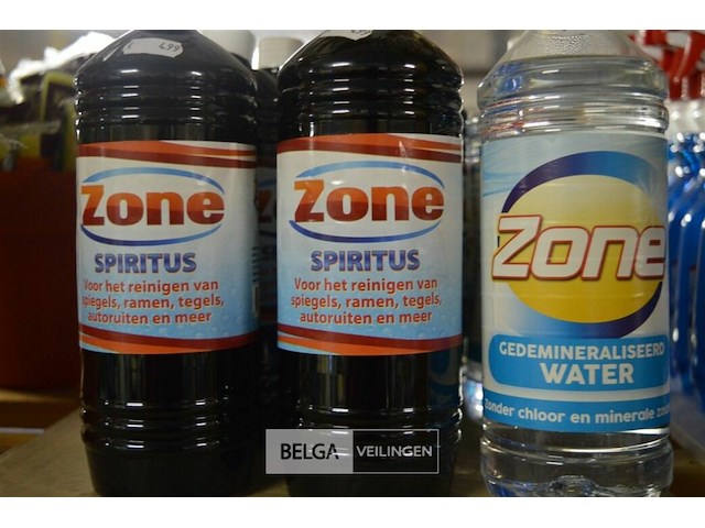 4x1l spritus zone, 5x gedemiliseerd water - afbeelding 2 van  2