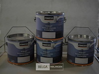 4x2,5l finess krijtverf canterburry creams - afbeelding 1 van  4