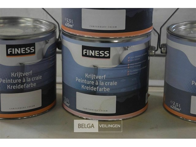 4x2,5l finess krijtverf canterburry creams - afbeelding 3 van  4