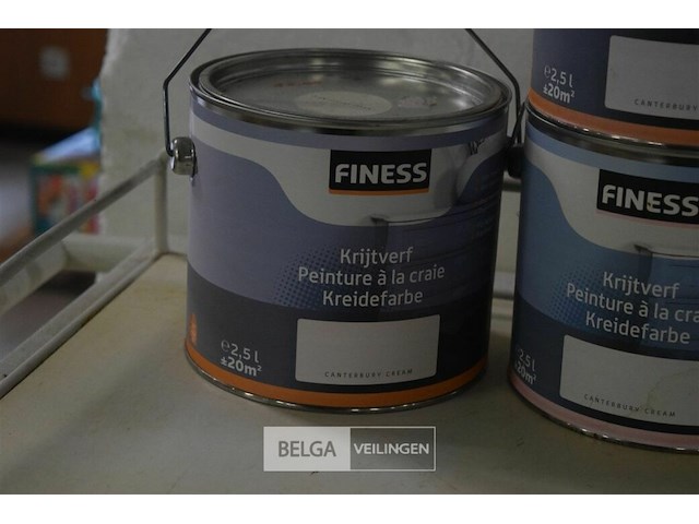 4x2,5l finess krijtverf canterburry creams - afbeelding 4 van  4