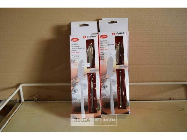 4x2pcs vismes 21,5cm - afbeelding 1 van  1