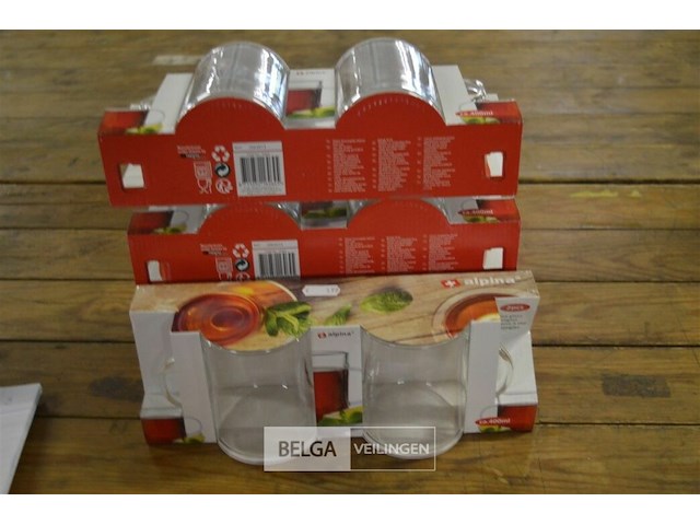 4x2st theeglazen - afbeelding 2 van  2