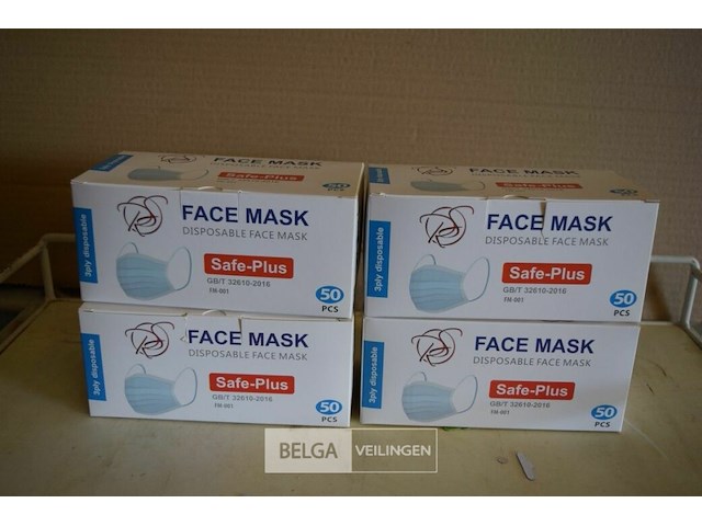 4x50st safe plus mondmaskers - afbeelding 1 van  2