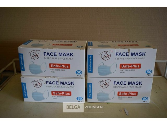 4x50st safe plus mondmaskers - afbeelding 1 van  2