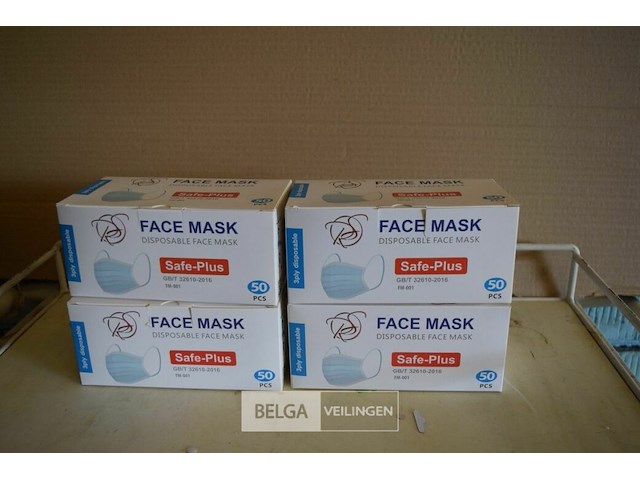 4x50st safe plus mondmaskers - afbeelding 1 van  2