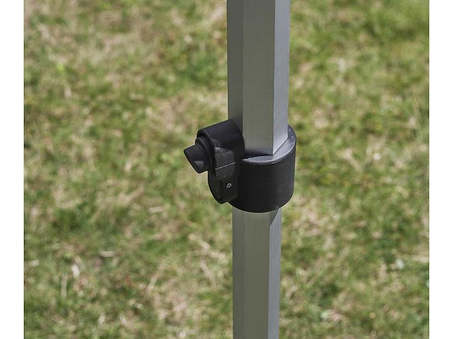 4x6m partytent - aluminium - zwart - vouwtent.eu - afbeelding 5 van  6