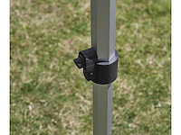 4x6m partytent - aluminium - zwart - vouwtent.eu - afbeelding 3 van  3