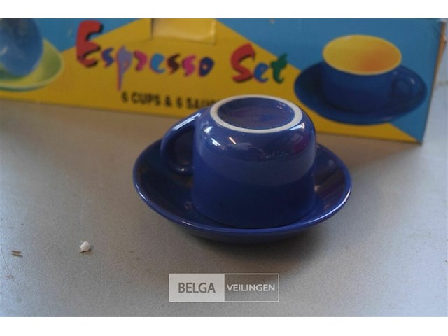 4x6st expressotassen - afbeelding 2 van  3