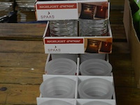 4x6st theelichthouders - afbeelding 1 van  3