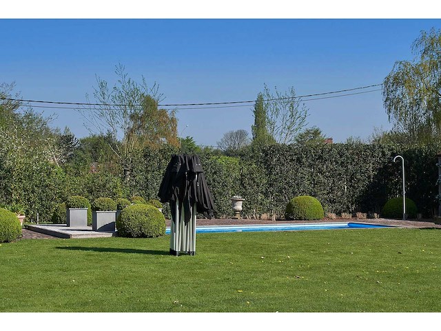 4x8m partytent - aluminium - antraciet - vouwtent.eu - afbeelding 3 van  7