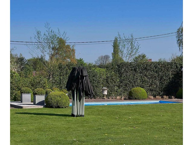 4x8m partytent - aluminium - zand - vouwtent.eu - afbeelding 6 van  10