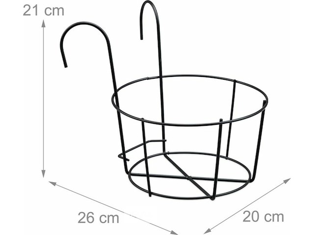 4xbloempothouders - afbeelding 5 van  7