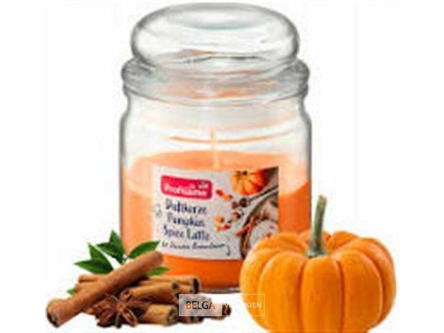 4xgeurkaars in pot - afbeelding 1 van  2