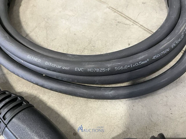 5 aansluitkabels alfen - type 2 - 5,15 m - 32 a - afbeelding 5 van  9