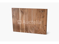 5 acacia hoge tafel 70x70cm - afbeelding 2 van  3