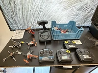 5 afstandsbedieningshelicopters met 6 bedieningen