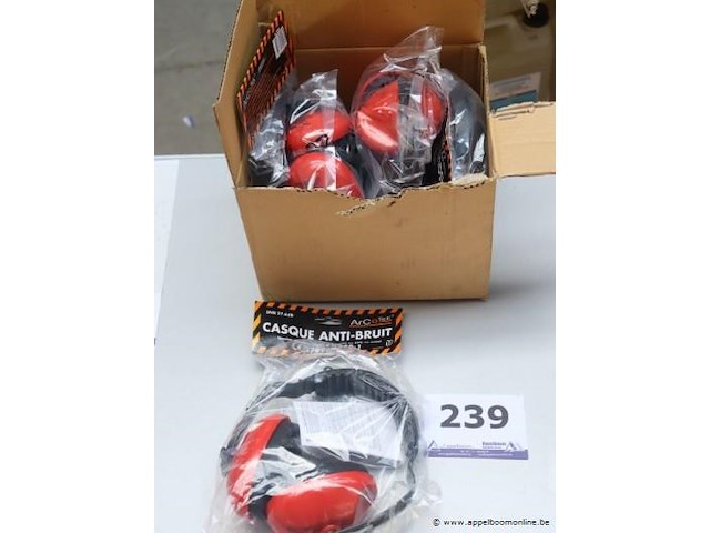 5 anti-geluid koptelefoons - afbeelding 1 van  3