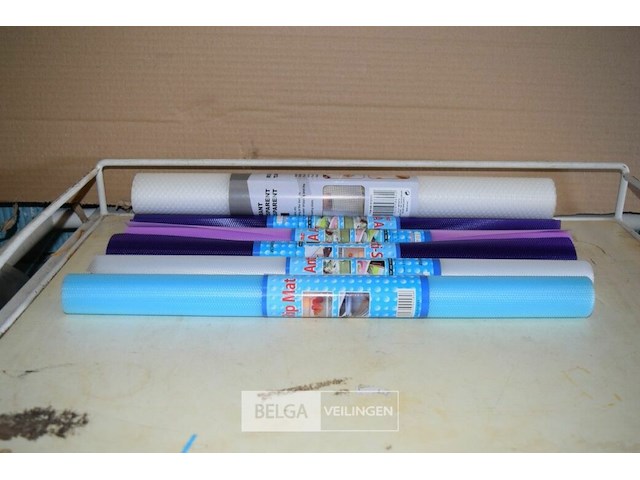 5 antislipmat 45x80cm, 2 antislipmat 45x150cm - afbeelding 1 van  2