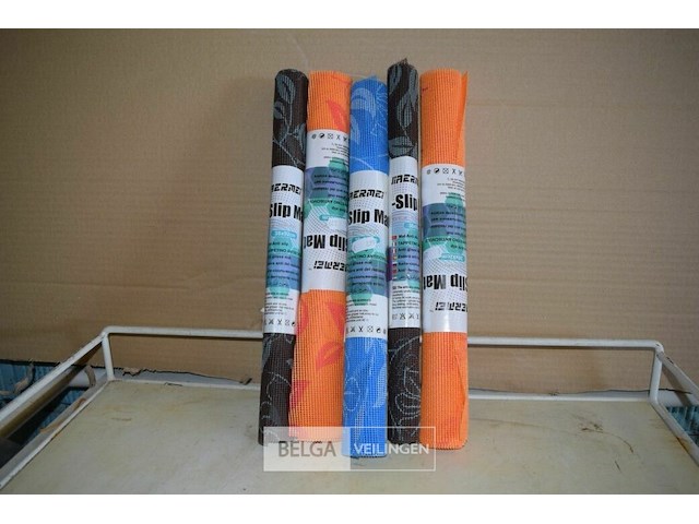 5 antislipmatten 38x92 cm - afbeelding 1 van  2