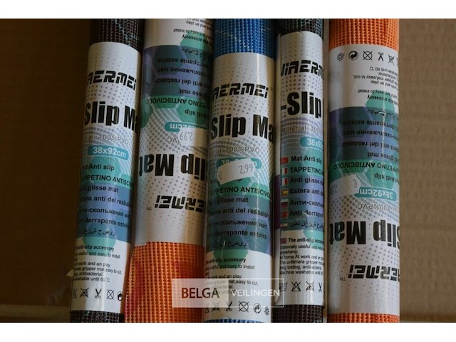5 antislipmatten 38x92 cm - afbeelding 2 van  2